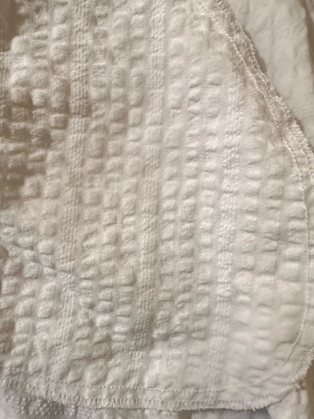 Old Navy White Tiered Seersucker Maxi Skirt - Picture 10 of 10
